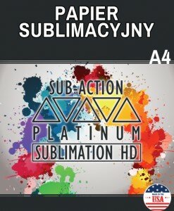 100 szt. - Papier sublimacyjny Sub-Action Platinum (FORMAT A4)